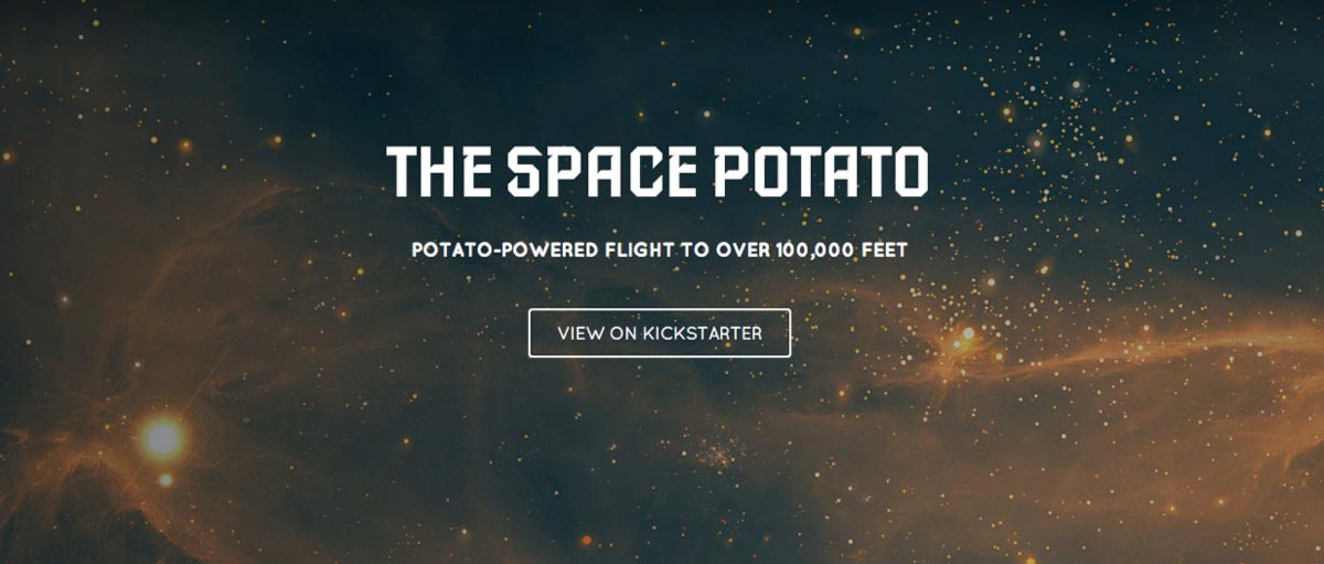 Space Potato project screenshot